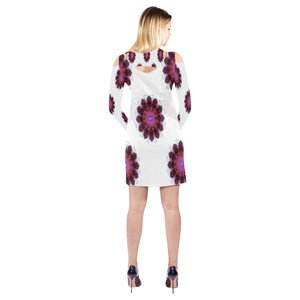 pattern 303 Cold Shoulder Long Sleeve Dress (Model D37)