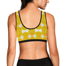 Load image into Gallery viewer, HL3 Women&#39;s All Over Print Sports Bra (Model T52)