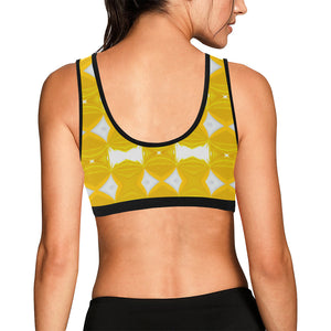 HL3 Women's All Over Print Sports Bra (Model T52)
