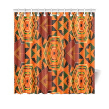 Load image into Gallery viewer, Kente 8 Shower Curtain 69"x70"