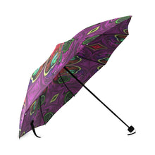Load image into Gallery viewer, stained glass pattern 4 aa Foldable Umbrella