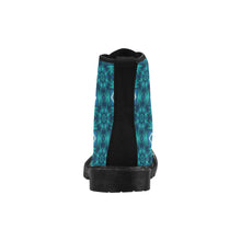 Load image into Gallery viewer, pattern 300 Martin Boots for Women (Black) (Model 1203H)