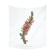 Load image into Gallery viewer, EPACRIS AUTUMNALIS Cotton Linen Wall Tapestry 51&quot;x 60&quot;