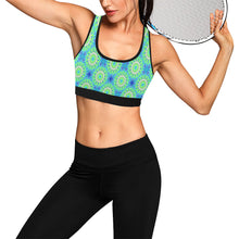 Load image into Gallery viewer, pattern 311 Women&#39;s All Over Print Sports Bra (Model T52)
