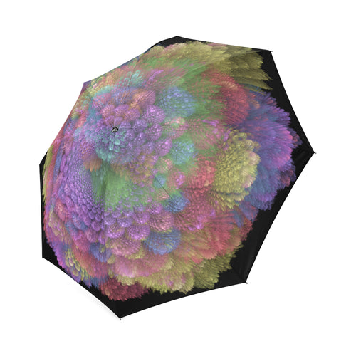 fractal spiral 1 Foldable Umbrella