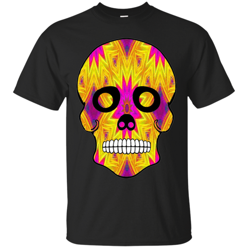 Day of The Dead Skull 7 Gildan Ultra Cotton T-Shirt