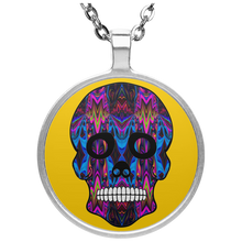 Load image into Gallery viewer, Skull 5 Circle Necklace