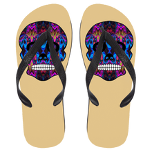 Load image into Gallery viewer, Skull 5 Flip Flops - Large