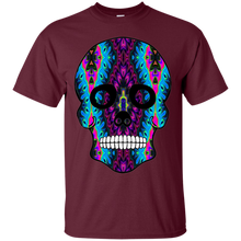 Load image into Gallery viewer, Day of The Dead Skull 4 Gildan Ultra Cotton T-Shirt