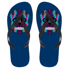 Load image into Gallery viewer, Skull 6 Flip Flops - Large