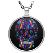 Load image into Gallery viewer, Skull 4 Circle Necklace