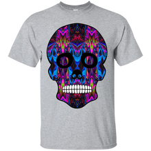 Load image into Gallery viewer, Day of The Dead Skull 5 Gildan Ultra Cotton T-Shirt