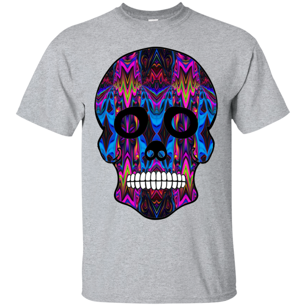 Day of The Dead Skull 5 Gildan Ultra Cotton T-Shirt