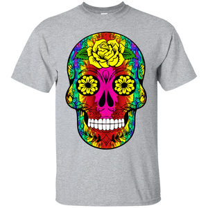 Day of The Dead Skull 11 Gildan Ultra Cotton T-Shirt