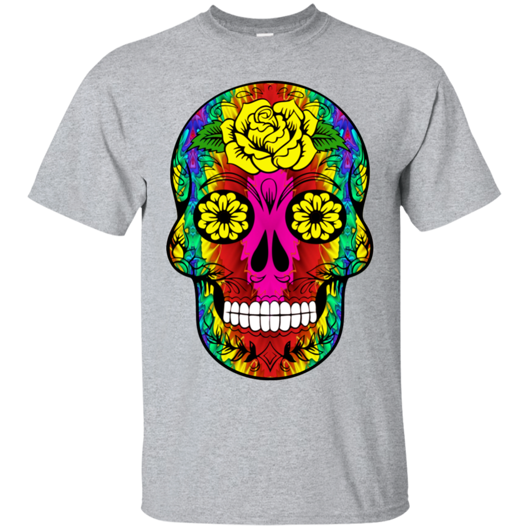 Day of The Dead Skull 11 Gildan Ultra Cotton T-Shirt