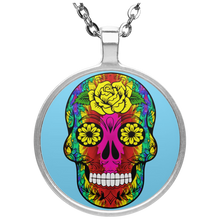 Load image into Gallery viewer, Skull 11 Circle Necklace