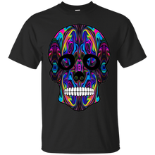 Load image into Gallery viewer, Day of The Dead Skull 6 Gildan Ultra Cotton T-Shirt