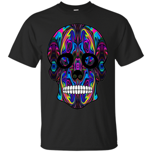 Day of The Dead Skull 6 Gildan Ultra Cotton T-Shirt