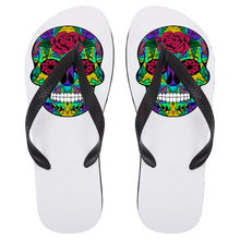 Load image into Gallery viewer, Skull 12 Flip Flops - Large