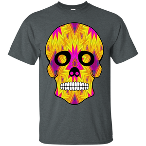 Day of The Dead Skull 7 Gildan Ultra Cotton T-Shirt