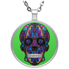 Load image into Gallery viewer, Skull 4 Circle Necklace