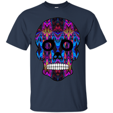 Load image into Gallery viewer, Day of The Dead Skull 5 Gildan Ultra Cotton T-Shirt