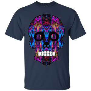 Day of The Dead Skull 5 Gildan Ultra Cotton T-Shirt