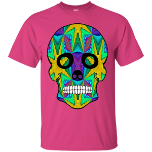 Day of The Dead Skull 9 Gildan Ultra Cotton T-Shirt