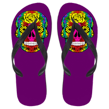 Load image into Gallery viewer, Skull 11 Flip Flops - Large