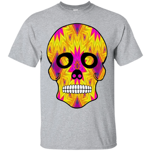 Day of The Dead Skull 7 Gildan Ultra Cotton T-Shirt