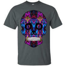 Load image into Gallery viewer, Day of The Dead Skull 5 Gildan Ultra Cotton T-Shirt