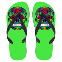 Load image into Gallery viewer, Skull 12 Flip Flops - Large