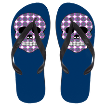 Load image into Gallery viewer, Skull 2 Flip Flops - Large