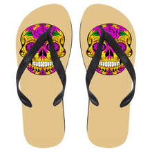 Load image into Gallery viewer, Skull 10 Flip Flops - Large