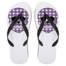 Load image into Gallery viewer, Skull 2 Flip Flops - Large