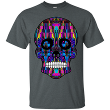 Load image into Gallery viewer, Day of The Dead Skull 3 G200 Gildan Ultra Cotton T-Shirt