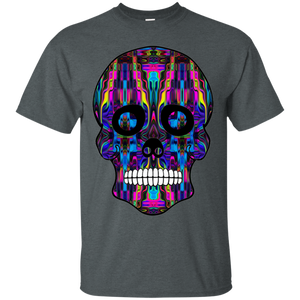 Day of The Dead Skull 3 G200 Gildan Ultra Cotton T-Shirt