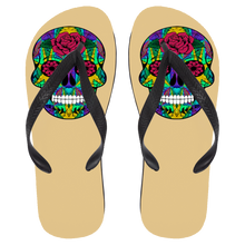 Load image into Gallery viewer, Skull 12 Flip Flops - Large