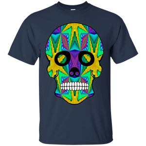 Day of The Dead Skull 9 Gildan Ultra Cotton T-Shirt