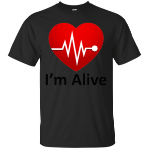 I'm Alive G200 Gildan Ultra Cotton T-Shirt