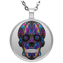 Load image into Gallery viewer, Skull 4 Circle Necklace