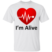 Load image into Gallery viewer, I&#39;m Alive G200 Gildan Ultra Cotton T-Shirt