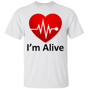 I'm Alive G200 Gildan Ultra Cotton T-Shirt