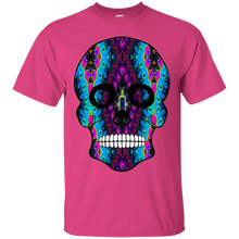 Load image into Gallery viewer, Day of The Dead Skull 4 Gildan Ultra Cotton T-Shirt