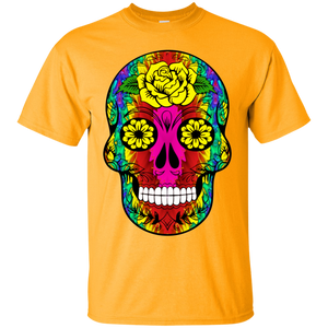 Day of The Dead Skull 11 Gildan Ultra Cotton T-Shirt