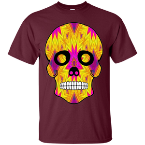 Day of The Dead Skull 7 Gildan Ultra Cotton T-Shirt