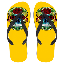 Load image into Gallery viewer, Skull 13 Flip Flops - Large