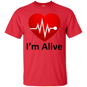 I'm Alive G200 Gildan Ultra Cotton T-Shirt