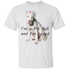 Load image into Gallery viewer, I&#39;m a Pit Bull G200 Gildan Ultra Cotton T-Shirt