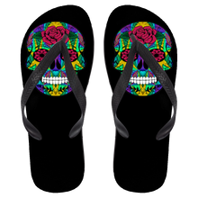 Load image into Gallery viewer, Skull 12 Flip Flops - Large